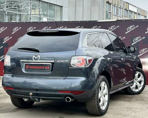 Серый Мазда СХ-7, объемом двигателя 2.18 л и пробегом 196 тыс. км за 9700 $, фото 7 на Automoto.ua