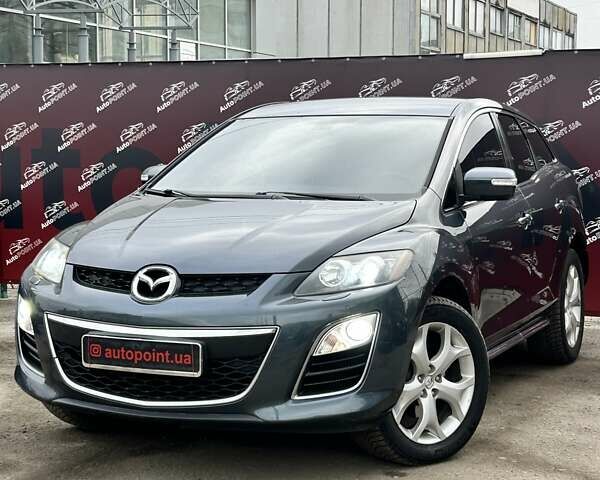 Серый Мазда СХ-7, объемом двигателя 2.18 л и пробегом 196 тыс. км за 9700 $, фото 2 на Automoto.ua