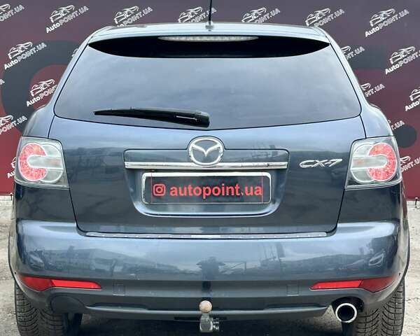 Серый Мазда СХ-7, объемом двигателя 2.18 л и пробегом 196 тыс. км за 9700 $, фото 11 на Automoto.ua