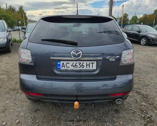Сірий Мазда СХ-7, об'ємом двигуна 2.2 л та пробігом 153 тис. км за 12000 $, фото 3 на Automoto.ua