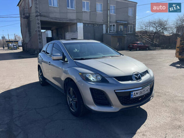 Серый Мазда СХ-7, объемом двигателя 2.49 л и пробегом 277 тыс. км за 9800 $, фото 2 на Automoto.ua