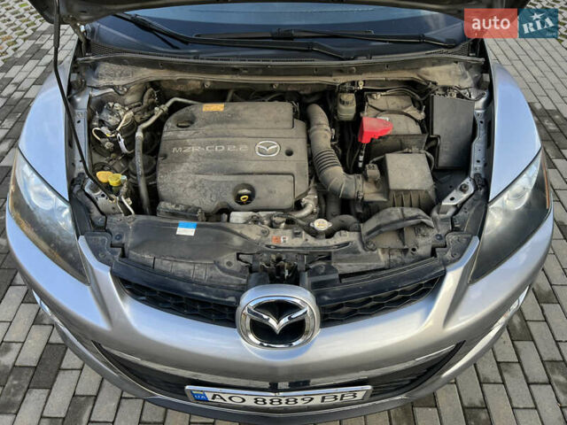 Серый Мазда СХ-7, объемом двигателя 2.2 л и пробегом 233 тыс. км за 10500 $, фото 43 на Automoto.ua