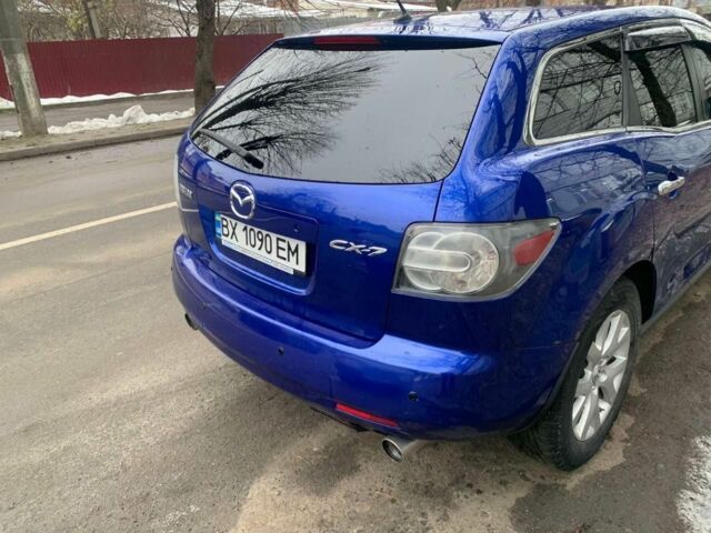 Синий Мазда СХ-7, объемом двигателя 2.3 л и пробегом 200 тыс. км за 6500 $, фото 4 на Automoto.ua