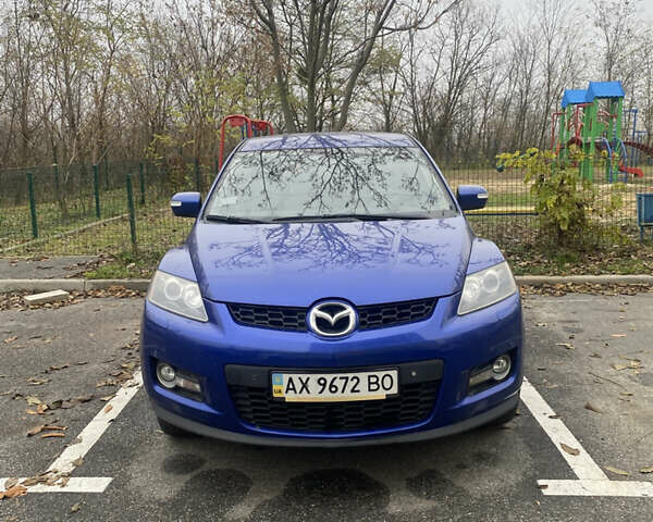 Синий Мазда СХ-7, объемом двигателя 2.26 л и пробегом 116 тыс. км за 6000 $, фото 1 на Automoto.ua