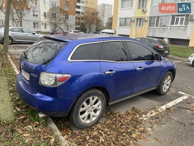 Синий Мазда СХ-7, объемом двигателя 2.26 л и пробегом 116 тыс. км за 6000 $, фото 3 на Automoto.ua