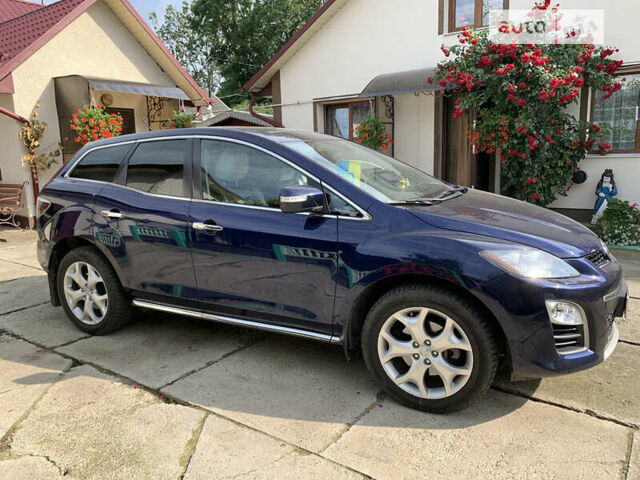 Синий Мазда СХ-7, объемом двигателя 2.2 л и пробегом 171 тыс. км за 9000 $, фото 2 на Automoto.ua