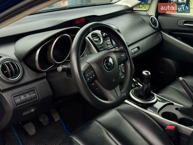 Синий Мазда СХ-7, объемом двигателя 2.2 л и пробегом 228 тыс. км за 9990 $, фото 2 на Automoto.ua