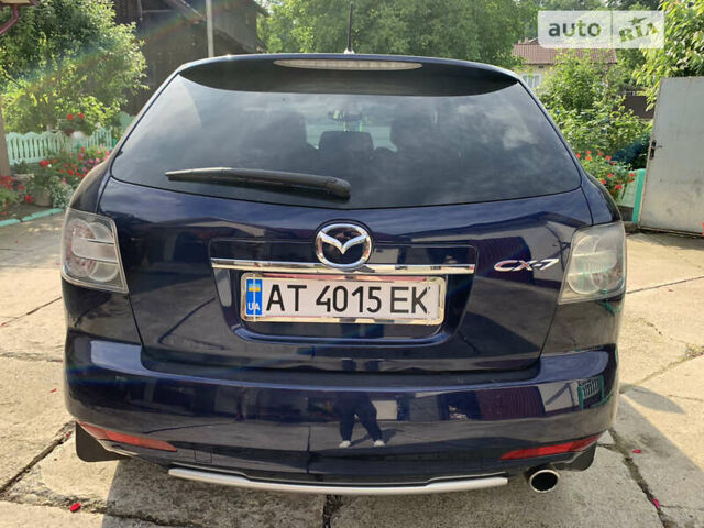 Синий Мазда СХ-7, объемом двигателя 2.2 л и пробегом 171 тыс. км за 9500 $, фото 3 на Automoto.ua