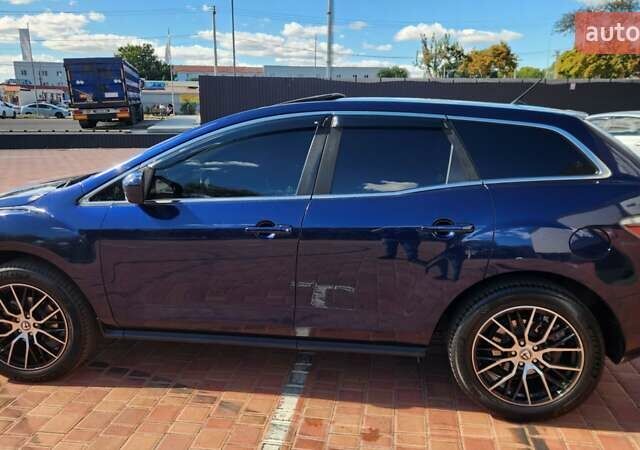 Синий Мазда СХ-7, объемом двигателя 2.5 л и пробегом 280 тыс. км за 8500 $, фото 7 на Automoto.ua
