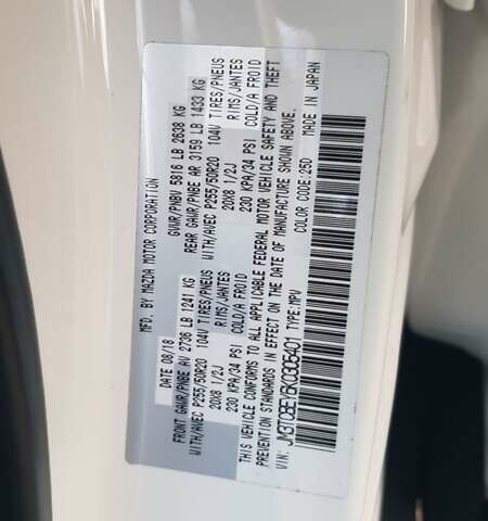 Білий Мазда СХ-9, об'ємом двигуна 2.49 л та пробігом 104 тис. км за 32000 $, фото 14 на Automoto.ua