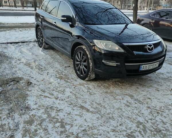 Черный Мазда СХ-9, объемом двигателя 3.5 л и пробегом 242 тыс. км за 8500 $, фото 2 на Automoto.ua
