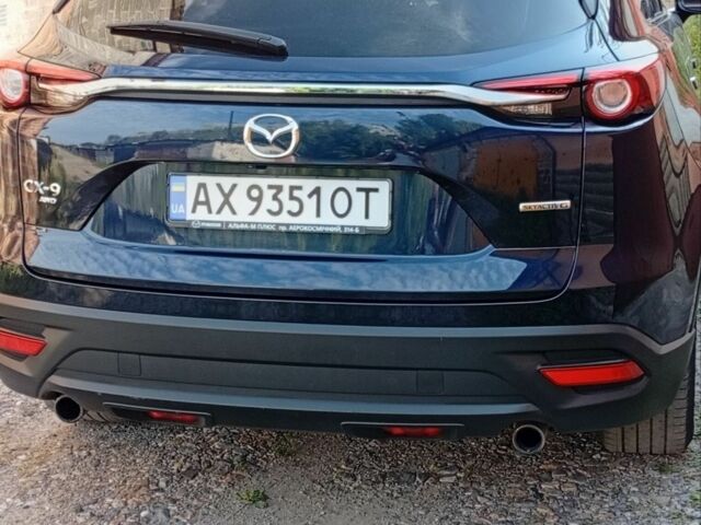 Синій Мазда СХ-9, об'ємом двигуна 2.5 л та пробігом 58 тис. км за 28900 $, фото 1 на Automoto.ua