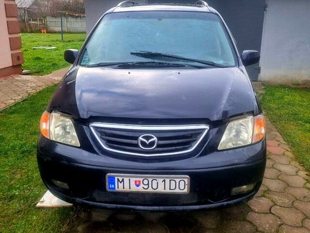 Черный Мазда МПВ, объемом двигателя 2 л и пробегом 230 тыс. км за 444 $, фото 1 на Automoto.ua