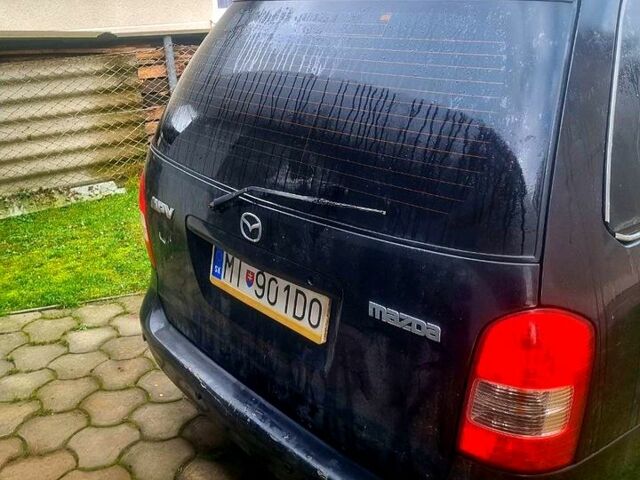 Черный Мазда МПВ, объемом двигателя 2 л и пробегом 230 тыс. км за 444 $, фото 2 на Automoto.ua