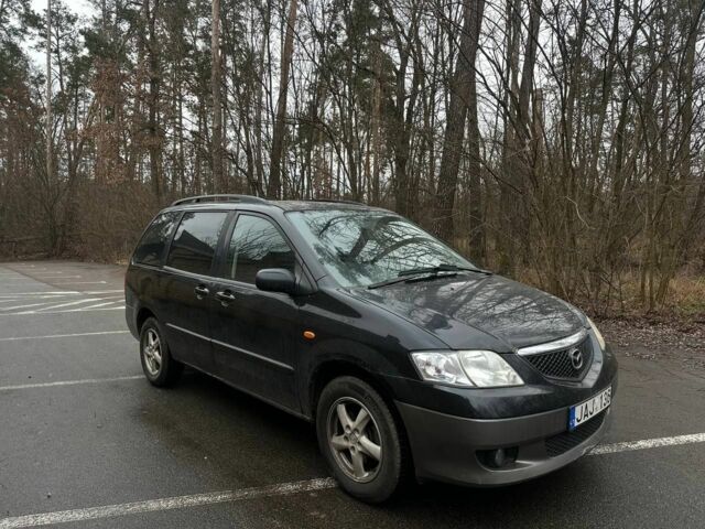 Черный Мазда МПВ, объемом двигателя 2 л и пробегом 298 тыс. км за 1550 $, фото 2 на Automoto.ua