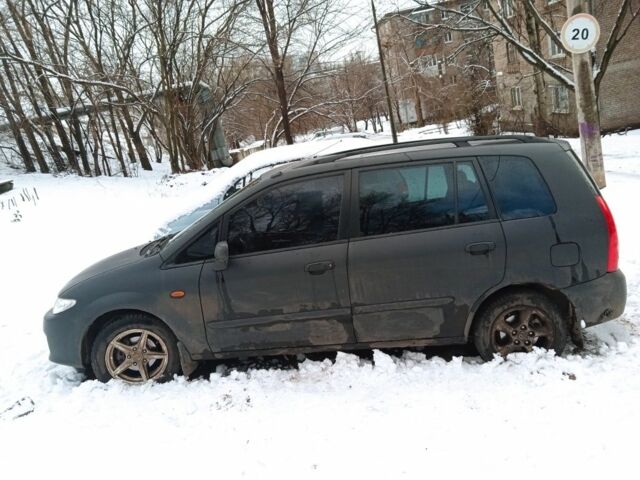 Черный Мазда Премаси, объемом двигателя 2 л и пробегом 244 тыс. км за 1064 $, фото 3 на Automoto.ua