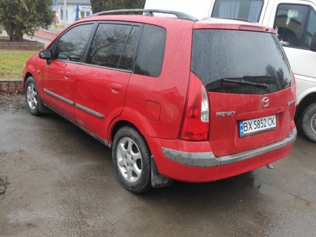 Красный Мазда Премаси, объемом двигателя 1.8 л и пробегом 343 тыс. км за 2700 $, фото 1 на Automoto.ua