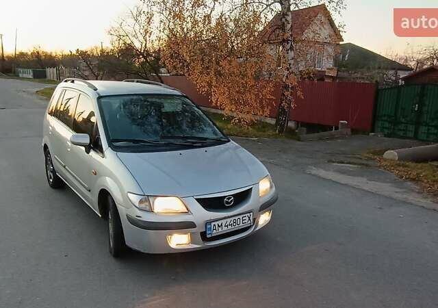 Серый Мазда Премаси, объемом двигателя 1.84 л и пробегом 200 тыс. км за 2700 $, фото 18 на Automoto.ua