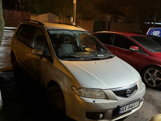 Серый Мазда Премаси, объемом двигателя 2 л и пробегом 240 тыс. км за 1250 $, фото 2 на Automoto.ua