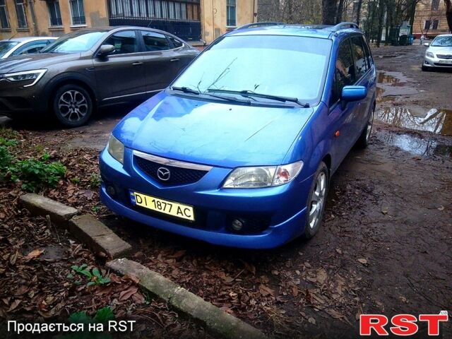 Синий Мазда Премаси, объемом двигателя 1.8 л и пробегом 380 тыс. км за 3500 $, фото 3 на Automoto.ua