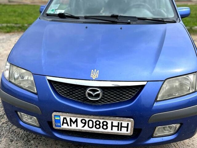 Синій Мазда Премасі, об'ємом двигуна 1.8 л та пробігом 247 тис. км за 2600 $, фото 1 на Automoto.ua