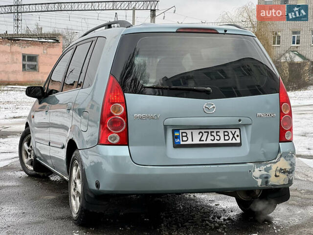 Синий Мазда Премаси, объемом двигателя 1.84 л и пробегом 188 тыс. км за 2600 $, фото 2 на Automoto.ua