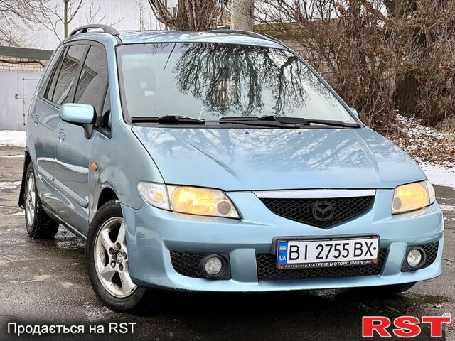 Синий Мазда Премаси, объемом двигателя 1.8 л и пробегом 188 тыс. км за 2600 $, фото 1 на Automoto.ua