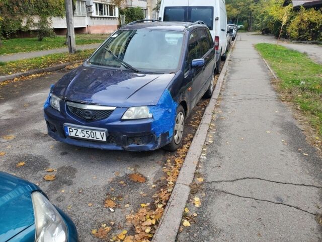 Синий Мазда Премаси, объемом двигателя 2 л и пробегом 338 тыс. км за 900 $, фото 8 на Automoto.ua