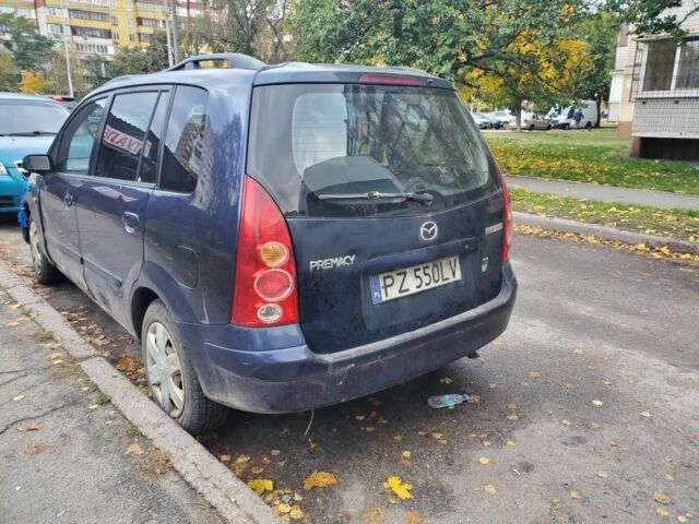 Синий Мазда Премаси, объемом двигателя 2 л и пробегом 338 тыс. км за 900 $, фото 5 на Automoto.ua