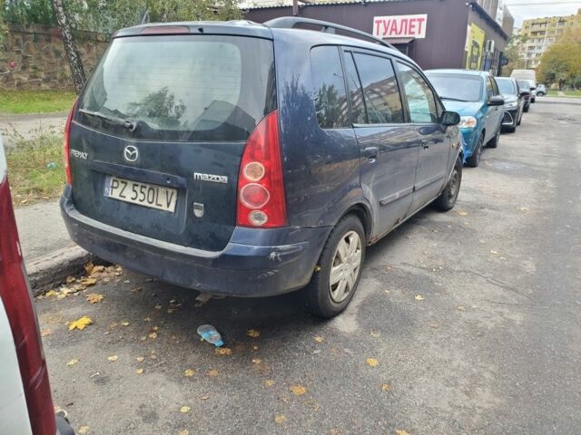 Синий Мазда Премаси, объемом двигателя 2 л и пробегом 338 тыс. км за 900 $, фото 6 на Automoto.ua