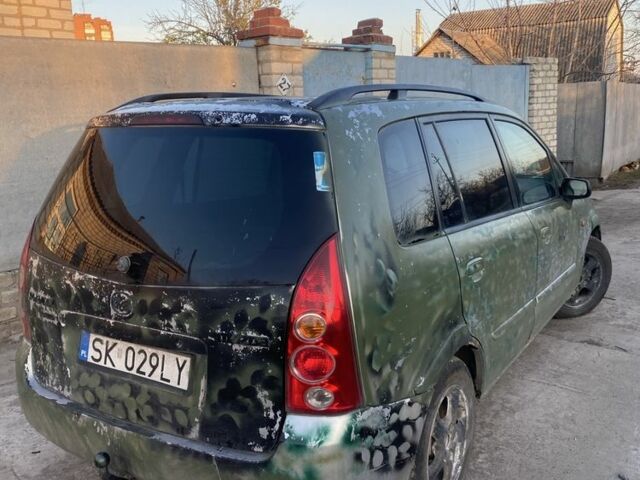 Зеленый Мазда Премаси, объемом двигателя 2 л и пробегом 444 тыс. км за 350 $, фото 5 на Automoto.ua