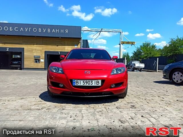 Красный Мазда РХ-8, объемом двигателя 2.5 л и пробегом 170 тыс. км за 5500 $, фото 1 на Automoto.ua