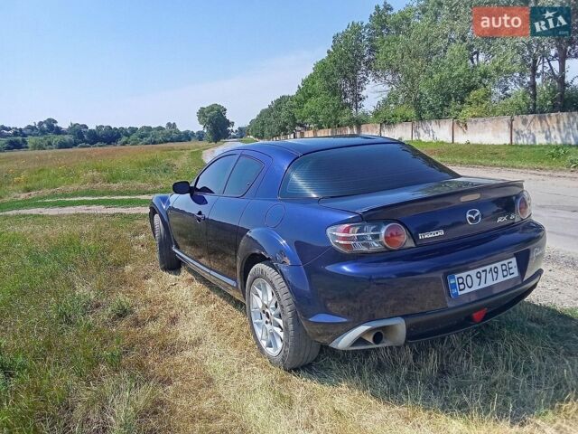 Синий Мазда РХ-8, объемом двигателя 3 л и пробегом 141 тыс. км за 6700 $, фото 3 на Automoto.ua