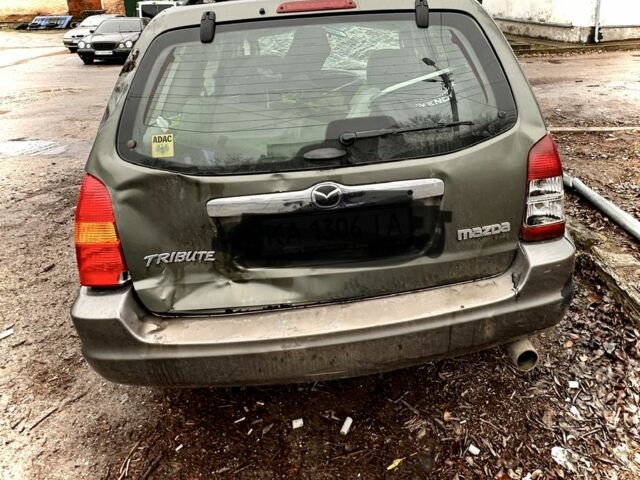 Зеленый Мазда Трибьют, объемом двигателя 3 л и пробегом 219 тыс. км за 2000 $, фото 4 на Automoto.ua