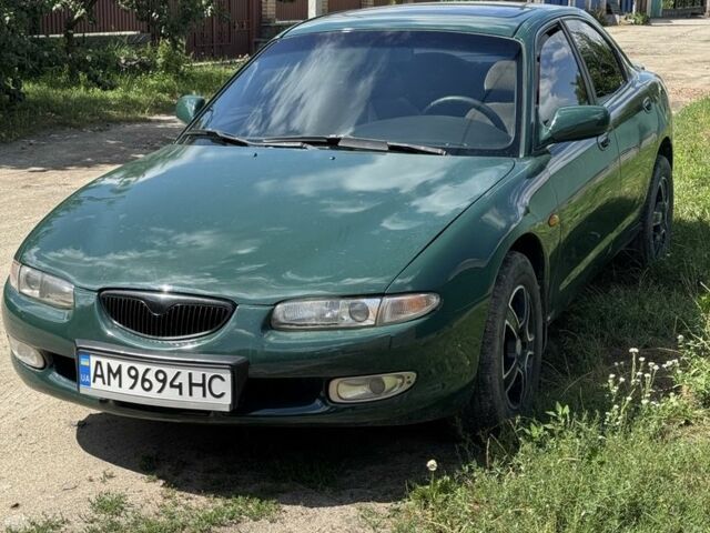 Зелений Мазда Кседос 6, об'ємом двигуна 2 л та пробігом 490 тис. км за 2000 $, фото 1 на Automoto.ua