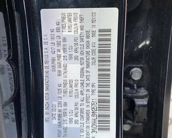 Чорний Мазда CX-30, об'ємом двигуна 2.5 л та пробігом 78 тис. км за 16800 $, фото 27 на Automoto.ua