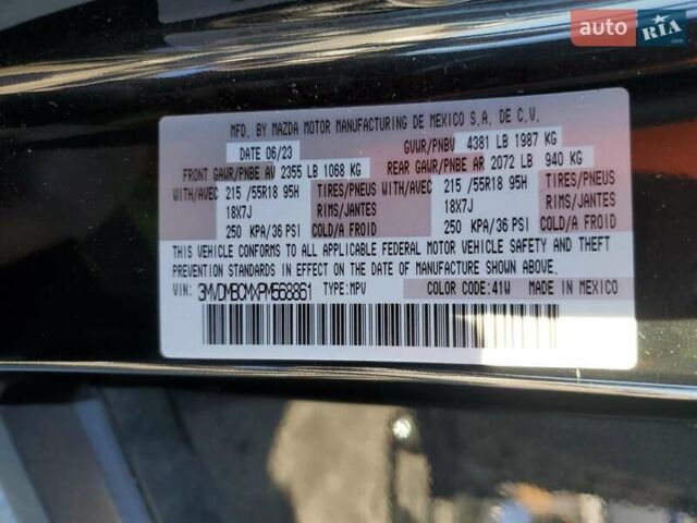 Черный Мазда CX-30, объемом двигателя 2.5 л и пробегом 36 тыс. км за 5800 $, фото 12 на Automoto.ua