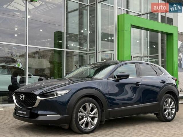 Синий Мазда CX-30, объемом двигателя 2 л и пробегом 46 тыс. км за 25000 $, фото 1 на Automoto.ua