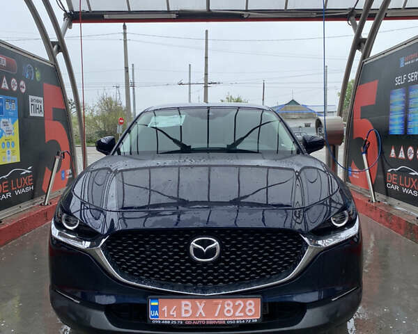 Синий Мазда CX-30, объемом двигателя 2.5 л и пробегом 44 тыс. км за 19500 $, фото 2 на Automoto.ua