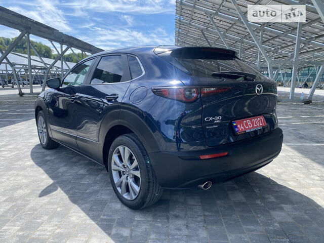 Синий Мазда CX-30, объемом двигателя 2.5 л и пробегом 39 тыс. км за 21500 $, фото 3 на Automoto.ua