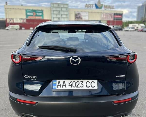 Синий Мазда CX-30, объемом двигателя 2.49 л и пробегом 13 тыс. км за 20999 $, фото 5 на Automoto.ua