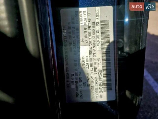 Синий Мазда CX-30, объемом двигателя 2.5 л и пробегом 34 тыс. км за 4900 $, фото 12 на Automoto.ua