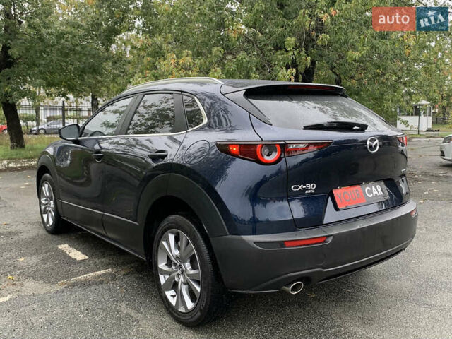Синий Мазда CX-30, объемом двигателя 2.5 л и пробегом 38 тыс. км за 21900 $, фото 18 на Automoto.ua