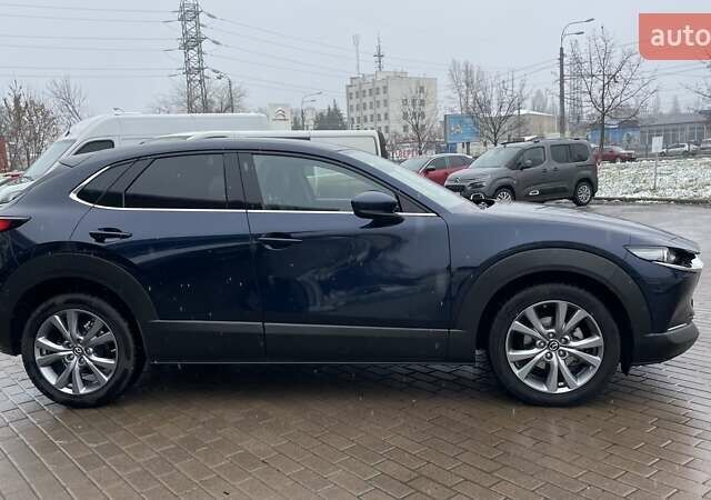 Синій Мазда CX-30, об'ємом двигуна 2 л та пробігом 27 тис. км за 26900 $, фото 3 на Automoto.ua