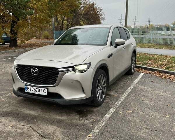 Серый Мазда CX-60, объемом двигателя 2.49 л и пробегом 45 тыс. км за 39000 $, фото 1 на Automoto.ua