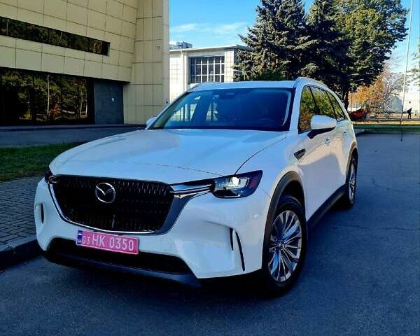 Білий Мазда CX-90, об'ємом двигуна 3.28 л та пробігом 27 тис. км за 33900 $, фото 9 на Automoto.ua
