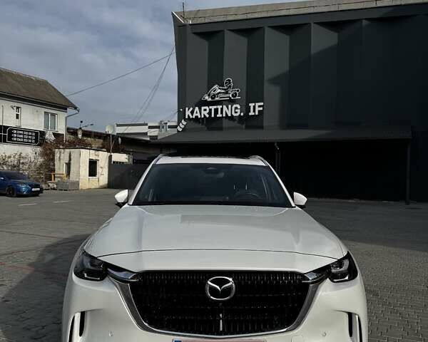Белый Мазда CX-90, объемом двигателя 3.28 л и пробегом 39 тыс. км за 36800 $, фото 1 на Automoto.ua