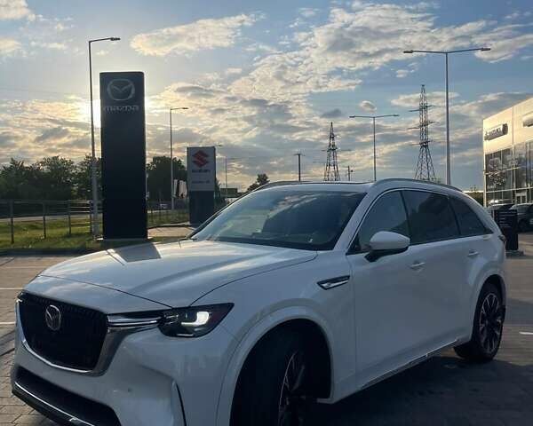 Белый Мазда CX-90, объемом двигателя 3.28 л и пробегом 37 тыс. км за 36999 $, фото 1 на Automoto.ua