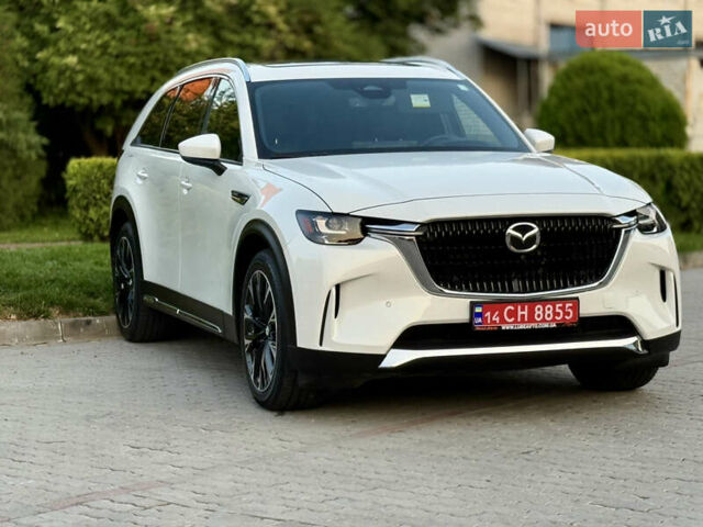 Белый Мазда CX-90, объемом двигателя 2.49 л и пробегом 17 тыс. км за 39850 $, фото 5 на Automoto.ua