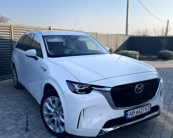 Белый Мазда CX-90, объемом двигателя 3.28 л и пробегом 2 тыс. км за 42999 $, фото 1 на Automoto.ua